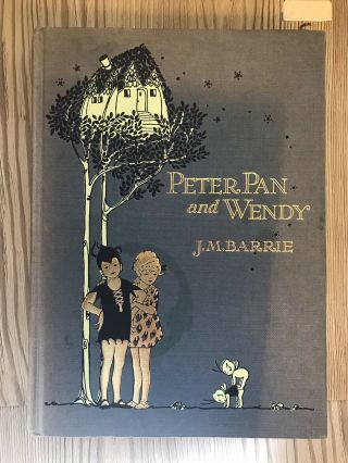 Peter Pan And Wendy Book J.  M Barrie,  Mabel Lucie Attwell,  1979 1st Reprint Hb