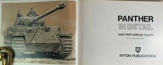 Tank Reference Panther In Detail Culver Feist WWII Military German Vehicle 2
