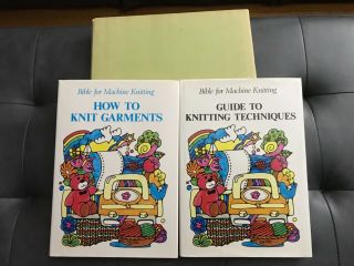 Bible For Machine Knitting: Boxed Set How To Knit Garments,  Guide To Knitting