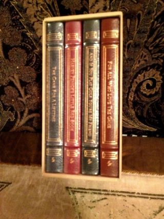 Easton Press Harvey Penick 4 Volume Box Set Golf Little Red Book Etc