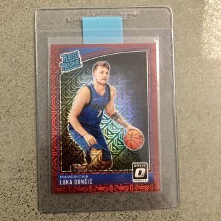 2018 - 19 Optic Rated Rookie Choice Red Luka Doncic Rc ’d 05/88 True Gem,