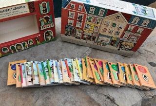 The Tiny Golden Library Collectible,  Complete Set,  24 Books,  Box