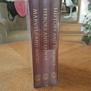British Myths And Legends (folio Society Three - Volume Set) Richard Barber Publi