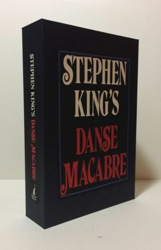 Custom Slipcase Stephen King Danse Macabre 1st Edition / 1st Printing