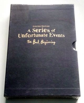 A Series Of Unfortunate Events By Lemony Snicket - Signed Limited Edition