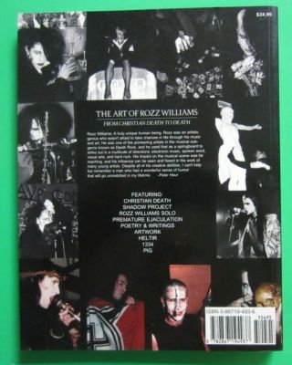 The Art of Rozz Williams: From Christian Death to Death 1999 1st Edition 3