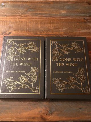 Easton Press Gone With The Wind By Margaret Mitchell 2 Vols,  Illustr.  John Groth