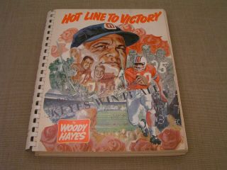 Hot Line To Victory - 1969 Woody Hayes Ohio State Football Strategy How - To Book