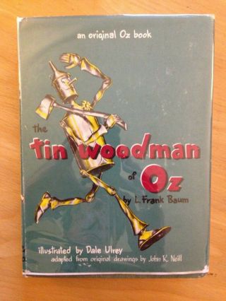 The Tin Woodman Of Oz By L.  Frank Baum Illus Dale Ulrey 1918