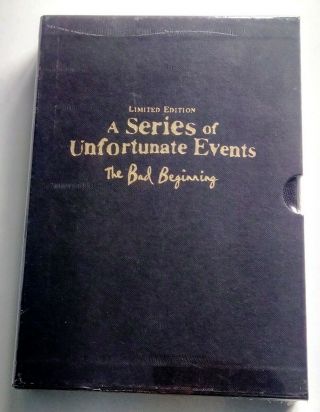 Lemony Snicket A Series Of Unfortunate Events Signed Limited 1st Edition