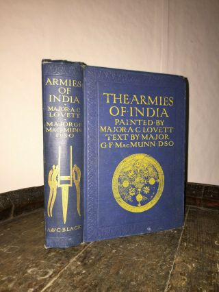 1911 The Armies Of India By Maj Macmunn With 68 Colour Plates