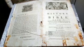 HISTORY OF THE HOLY BIBLE by Thomas Stackhouse 1760 vol.  II 2