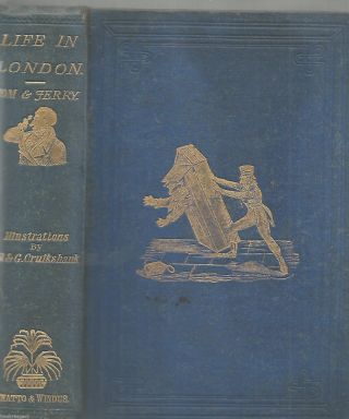 Life In London Tom & Jerry The Day And Night Scenes By Pierce Egan 1874 Hc Gilt