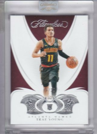 Trae Young 2018 - 19 Flawless Rc Base Diamond 16/20