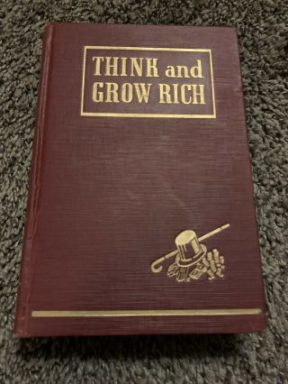 Think & Grow Rich Napoleon Hill 1945 Edition Classic Motivation Business (1948)