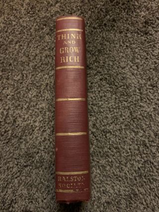 Think & Grow Rich Napoleon Hill 1945 Edition Classic Motivation Business (1948) 3