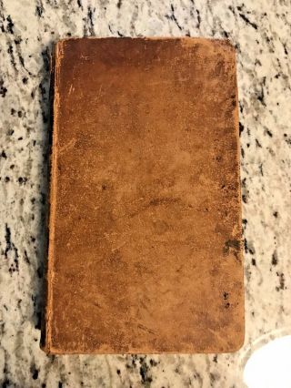 1848 Antique Science Book " A System Of Natural Philosophy "