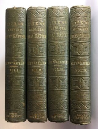 1857 Life & Opinions General Napier Napoleonic Wars & India Bookplates Of Caird