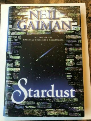 Neil Gaiman Hbdj First Edition Stardust First Edition 1999 Hugo & Nebula Author
