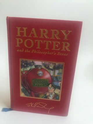 Harry Potter And The Philosophers Stone 1st Edition Deluxe 7th Print Jk Rowling