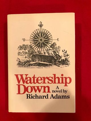 Watership Down Richard Adams First Edition 2nd Printing Hardcover 1972