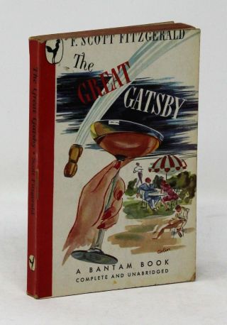 The Great Gatsby - F.  Scott Fitzgerald First Bantam Paperback Edition 1945