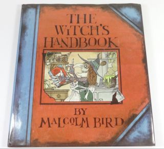 The Witch Handbook By Malcolm Bird 1st American Edition (1984) Hcdj