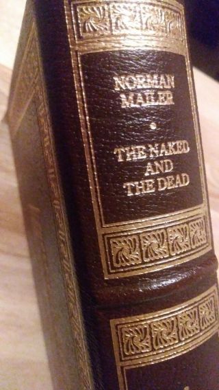 The Naked And The Dead By Norman Mailer Signed 1st Ed.  Franklin Library Leather