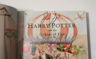 Harry Potter and the Goblet of Fire: Illustrated First Edition SIGNED by Jim Kay 3