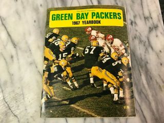 1967 Green Bay Packers Nfl Football Vintage Yearbook
