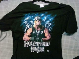 Nwo Hollywood Hogan 2xl T Shirt Wcw Wwe Nwo Hulk Hogan