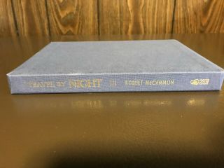 Robert Mccammon I Travel By Night Signed Limited Edition Subterranean Press 202