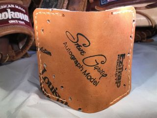 Vintage Louisville Slugger Steve Garvey baseball glove leather wallet 2