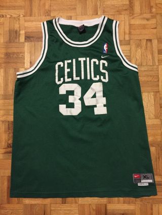 Paul Pierce Boston Celtics Nike Size Xl Sewn Swingman Jersey