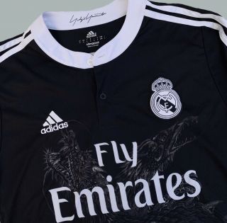 Adidas Real Madrid Yohji Yamamoto Y3 Dragon Jersey Cristiano Ronaldo Sz L F49268 2