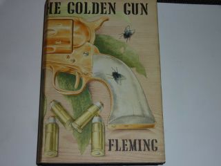 James Bond Man With The Golden Gun 1st Ed Hardback Ian Fleming Cape 1965 Vgc