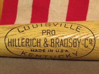 Vintage Hillerich & Bradsby Wood Baseball Bat Willie Montanez Model 30 " Phillies