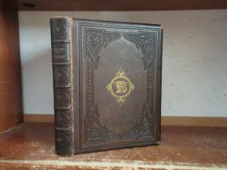 Old Poems By William Cullen Bryant Full Leather Fine Binding 1854 Poetical
