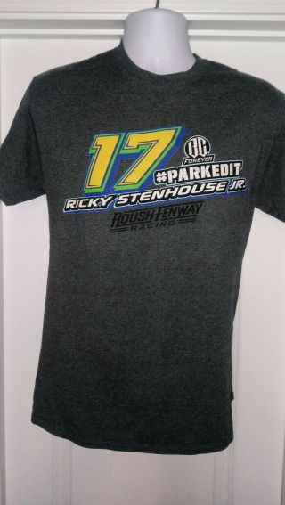 Ricky Stenhouse Jr 1st Win Team Issued T - Shirt.  Bryan Clauson Tribute.  Talladega