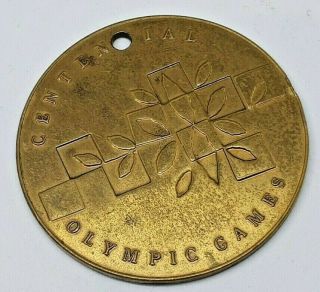 1996 Summer Olympics Atlanta Participation Medal Collectible 2