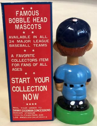 Kansas City Royals Bobblehead - Vintage Danny Goodman Consessions w/Box Nodder 3