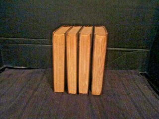 1924 Theodore Roosevelt Scribners 4 vol set African Game Trails Rough Riders etc 3