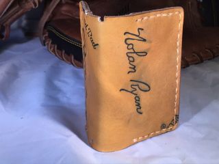 Rawlings Nolan Ryan Hof Baseball Glove Leather Wallet 1/1