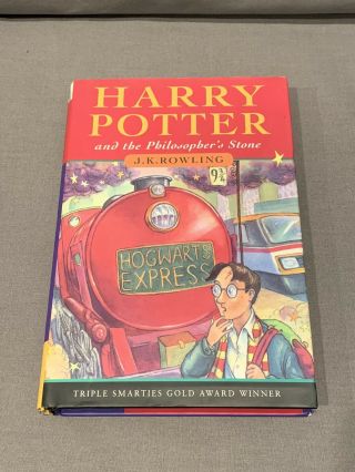 1st Edition,  28th Print U.  K.  Hardcover Harry Potter And The Philosopher 