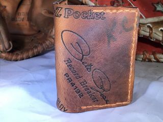 Mizuno Pete Rose Hof Baseball Glove Leather Wallet 1/1