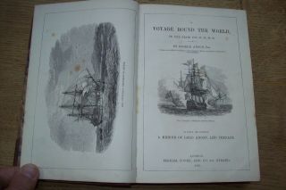 1853 Voyages round the world Anson,  Travels Egypt,  and Greece Turkey etc.  (B3.  2) 2
