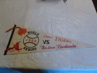 1968 Detroit Tigers St.  Louis Cardinals World Series Pennant