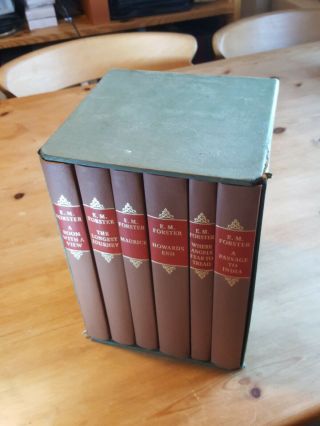 Folio Society The Complete Novels Of E M Forster 6 Volumes Slip Case Illustrated
