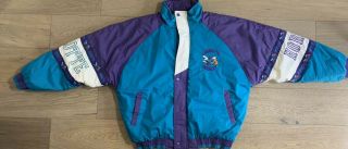Charlotte Hornets Vintage 90s Pro Player Full Zip Jacket Youth❌l Starter Small