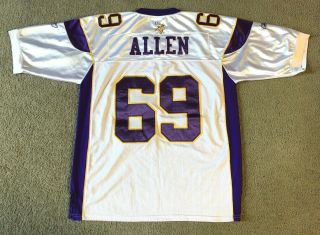 Reebok Authentic Minnesota Vikings Jared Allen Men 